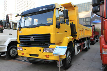 中国重汽 金王子重卡 300马力 6X4 7.3米自卸车(ZZ3251M5241C)