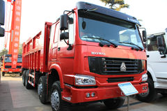 中国重汽 HOWO重卡 336马力 8X4 9.5米移动地板式自卸车(QDZ5310YDDB)