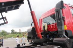 江淮 格尔发K5W 310马力 8X4平板运输车(HFC5311TPBP1K4H38S3V)