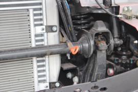 格尔发K5&nbsp;平板运输车底盘图片