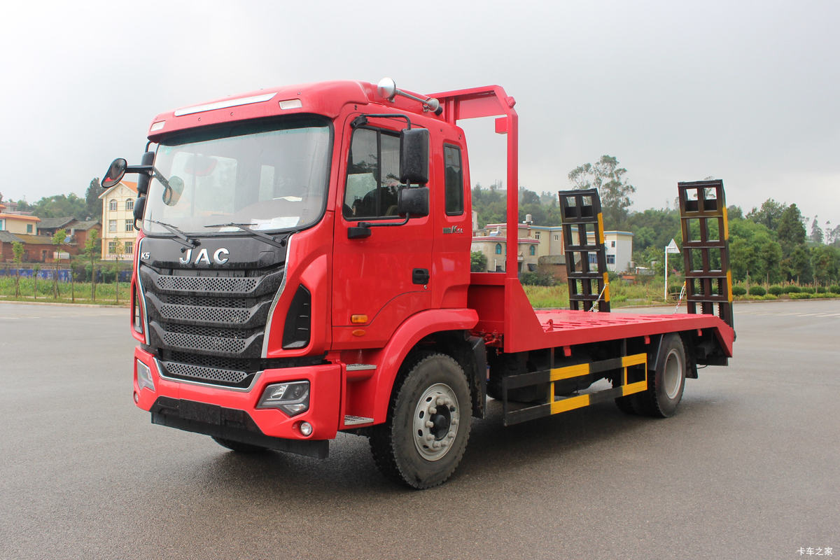 江淮 格尔发K5L 180马力 4X2 平板运输车(大力牌)