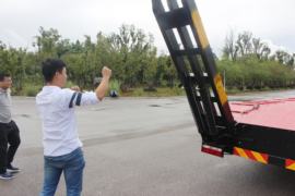 江淮格尔发底盘&nbsp;平板运输车上装图片