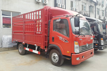 重汽王牌 7系 156马力 4.16米单排仓栅式轻卡(CDW5040CCYHA2R5)