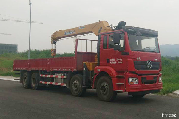 陕汽重卡 德龙新M3000 标准版 340马力 8X4 8.4米随车吊(SX5310JSQHB4661)