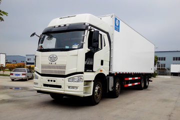 一汽解放 J6P 350马力 8X4 冷藏车(冰凌方)(QYK5310XLC5)