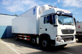 重汽豪沃(HOWO)底盘&nbsp;冷藏车外观图片