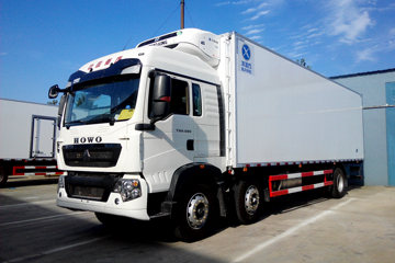 中国重汽 HOWO T5G 280马力 6X2 冷藏车(冰凌方)(QYK5251XLC5)