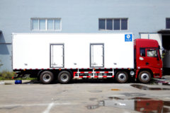 陕汽重卡 德龙X3000 350马力 8X2 9.5米冷藏车(SX5320XLC4C45B)