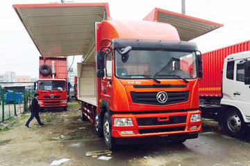 东风华神 御龙 210马力 6X2 9.6米翼开启厢式载货车(EQ5252XYKLV2)