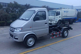 长安跨越底盘&nbsp;垃圾运输车外观图片