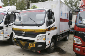 福田 欧马可3系 143马力 4X2 4.2米箱式气瓶运输车(BJ5049XRQ-A3)