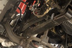 福田 欧航R系 185马力 6.1米排半仓栅式载货车(BJ5166CCY-A2)