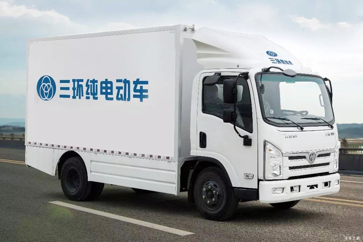 三环十通 T3创客 4.5T 4.15米单排纯电动厢式轻卡
