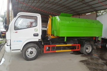 东风 凯普特K6 115马力 4X2 车厢可卸式垃圾车(江特牌)(JDF5041ZXXE5)