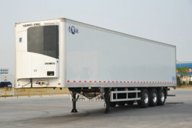 13.6米冷藏半挂车&nbsp;厢式半挂车外观图片