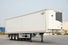 13.6米冷藏半挂车&nbsp;厢式半挂车外观图片