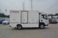 成都雅骏 重汽王牌底盘 4.5T 4.15米单排纯电动厢式轻卡(CTT5041XXYBEV)75.3kWh