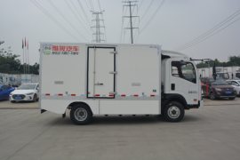 重汽王牌底盘&nbsp;电动载货车外观图片