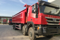 上汽红岩 杰狮C500重卡 390马力 8X4 8.5米自卸车(CQ3316HTVG466L)