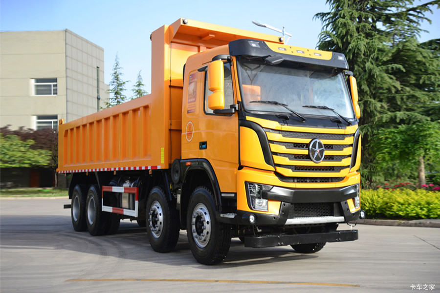 大运 N8V重卡 复合版 400马力 8X4 7.2米自卸车(国六)