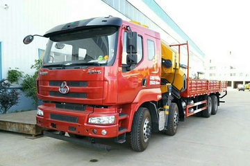 东风柳汽 乘龙M5 330马力 8X4 随车吊(LZ5310JSQH7FB)