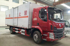 东风柳汽 新乘龙M3 180马力 4X2 腐蚀性物品厢式运输车(润知星牌)(SCS5180XFWLZ)