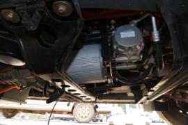 C35&nbsp;电动封闭厢货底盘图片