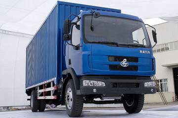 东风柳汽 乘龙中卡 185马力 4X2 7.7米厢式载货车(LZ5160XXYLAS)