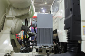 一汽解放底盘&nbsp;混凝土搅拌车底盘                                                图片