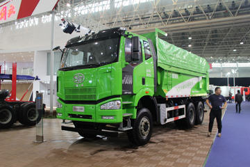 一汽解放 J6P重卡 375马力 6X4 5.8米自卸车(CA5250ZLJP66K2L0T1E5)