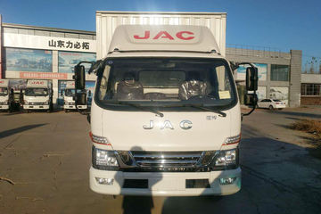 江淮 骏铃V6 154马力 3.8米排半厢式轻卡(HFC5043XXYP91K2C2V)