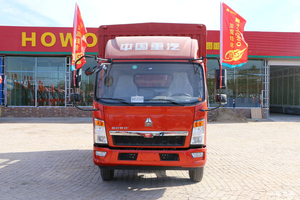本店为您推荐中国重汽HOWO悍将160马力4.15米单排仓栅式轻