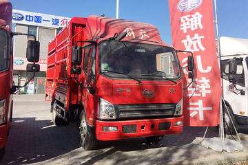 解放 虎VH 130马力 4.21米单排仓栅式载货车(1068后桥)(CA5041CCYP40K2L1E5A84-1)