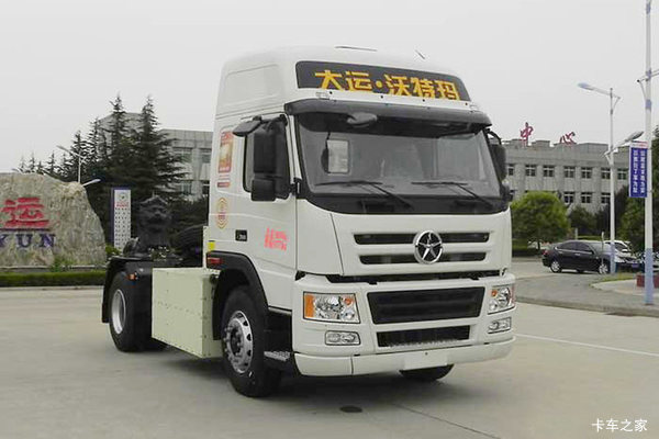 大运 N8重卡 293马力 4X2纯电动牵引车