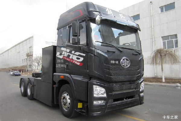 青岛解放 JH6重卡 290马力 6X4纯电动牵引车(CA4250P25T1EVA84)