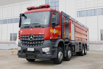 奔驰 新Arocs重卡 580马力 8X4消防车专用底盘(型号4158)