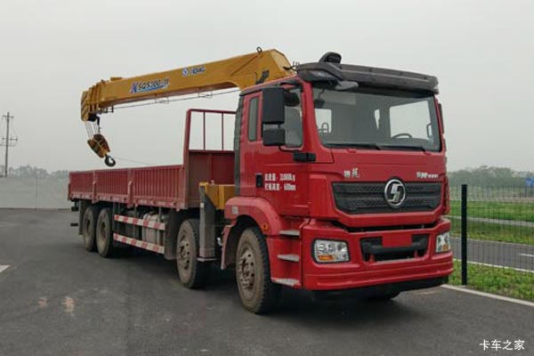 陕汽重卡 德龙新M3000 加强版 336马力 8X4 8.4米随车吊(SX5310JSQHB466)
