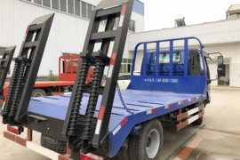 江淮骏铃底盘&nbsp;平板运输车外观图片