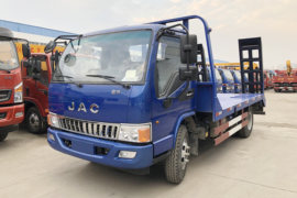 江淮骏铃底盘&nbsp;平板运输车外观图片