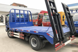 江淮骏铃底盘&nbsp;平板运输车外观图片