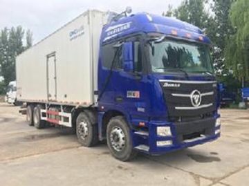 福田 欧曼GTL 6系重卡 360马力 8X4 9.4米冷藏车(中集牌)(ZJV5316XLCSD5)