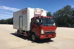 中国重汽HOWO 悍将 170马力 4X2 4米冷藏车(ZZ5047XLCF341CE145)