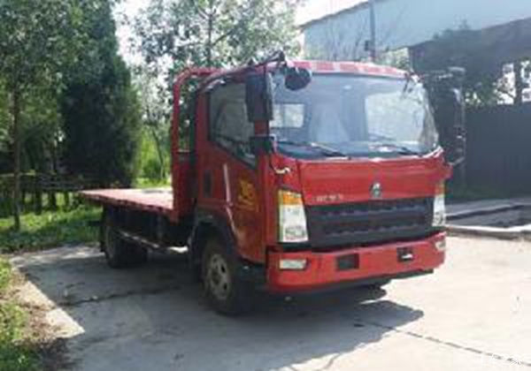 中国重汽HOWO 统帅 物流版 148马力 4X2 平板运输车