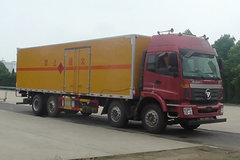 福田 欧曼ETX 270马力 8X2 9.5米易燃气体厢式运输车(程力威牌)(CLW5310XRQB5)