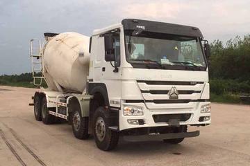 中国重汽 HOWO 380马力 8X4 5.2方混凝土搅拌车(凌宇牌)(CLY5317GJB36E1)