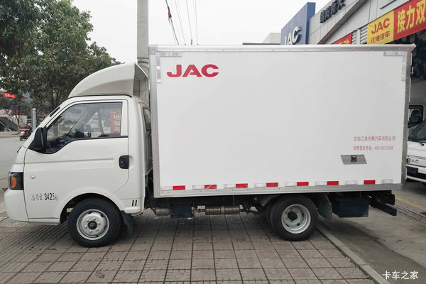 新车到店 无锡市康铃X5冷藏车仅需9.65万元