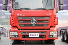 陕汽商用车 轩德X3 375马力 8X4 7.6米LNG自卸车