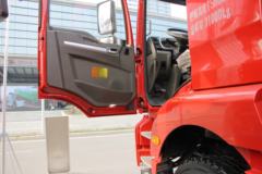 陕汽商用车 轩德X3 375马力 8X4 7.6米LNG自卸车