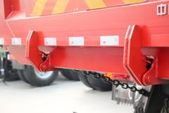 陕汽商用车 轩德X3 375马力 8X4 7.6米LNG自卸车