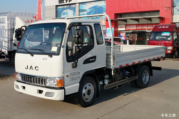 江淮 骏铃E3 88马力 3.37米排半栏板轻卡